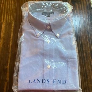 LandsEnd Men's dress shirt NWT